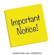 Important Notice