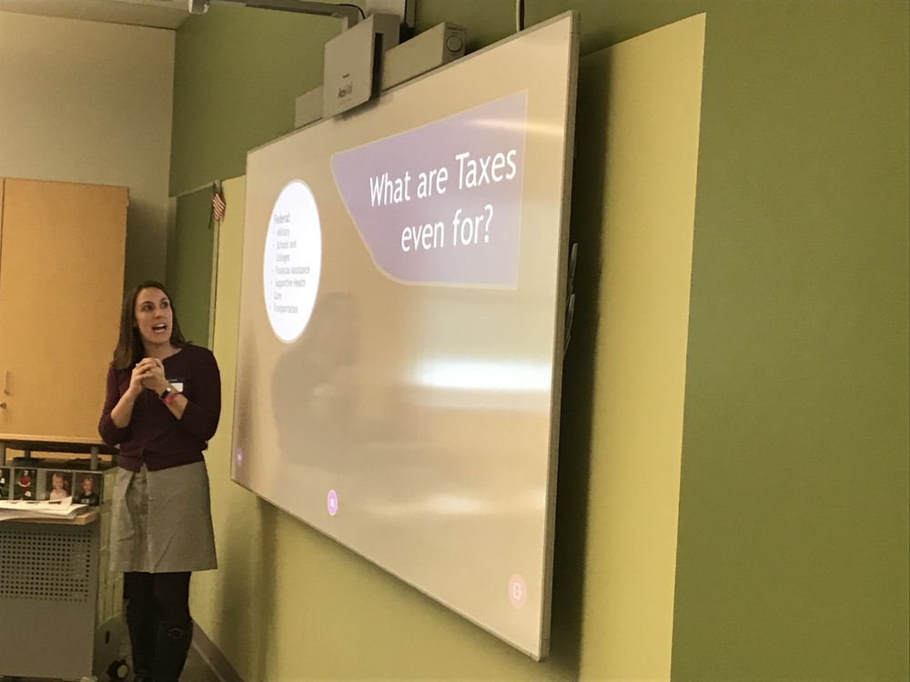 SIS Joins with Financial Literacy Classes to Talk Taxes