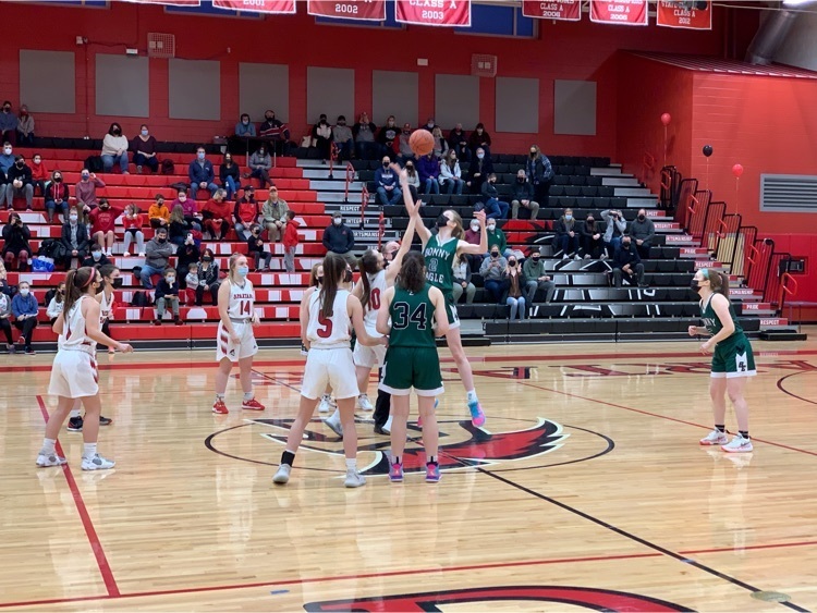 Senior Night for Girl’s Basketball Sanford High School