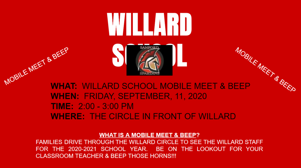 Willard School Mobile Meet and Beep
