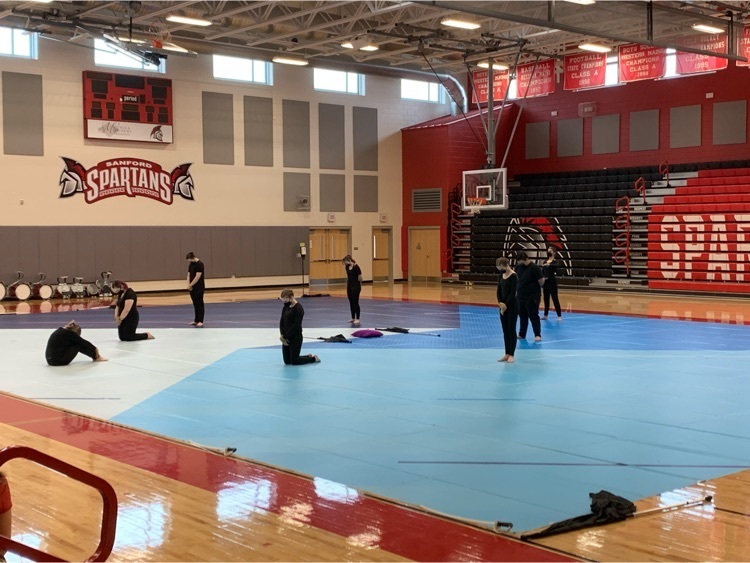 Winter Guard and Percussion Final Performance