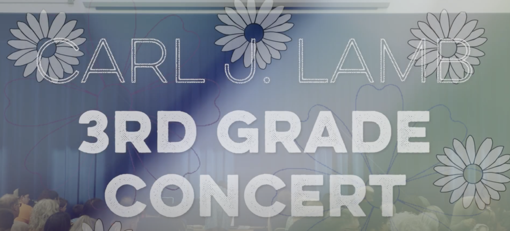​Check out Carl J. Lamb's 2nd and 3rd grade concerts below!