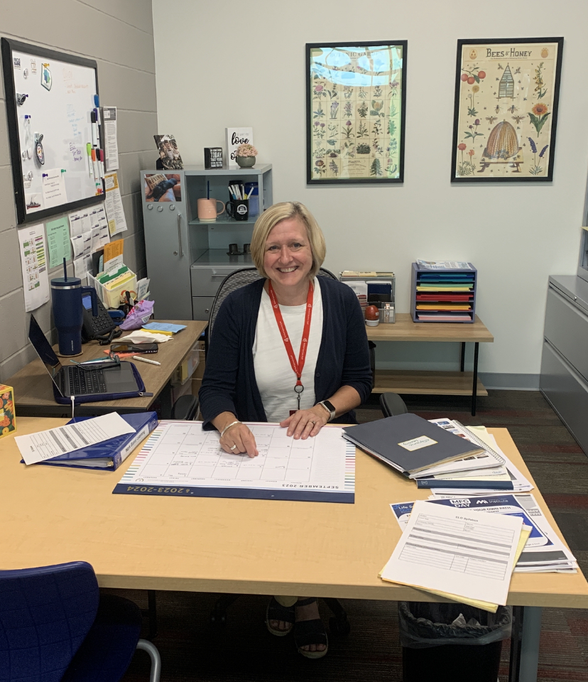 As the Career Exploration Coordinator at Sanford High School (SHS) and Sanford Regional Technical Center (SRTC), Katie Schindler helps students prepare for their post-high school pursuits.