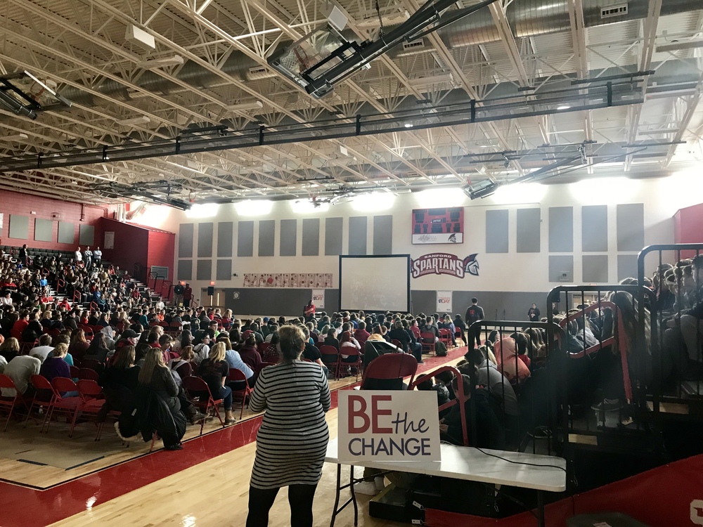 Challenge Day reaches many during Assembly at SHS