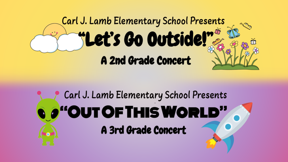 CJL 2nd and 3rd Grade Concerts