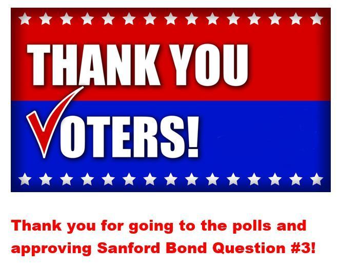 Thank You Voters! | Sanford High School