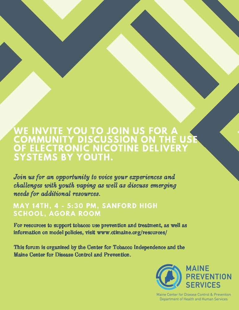 Electronic Nicotine Device System (ENDS) Open Forum