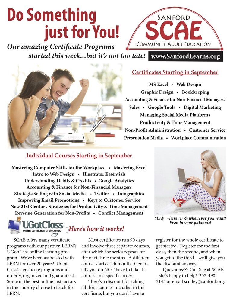 September enrollment extended!