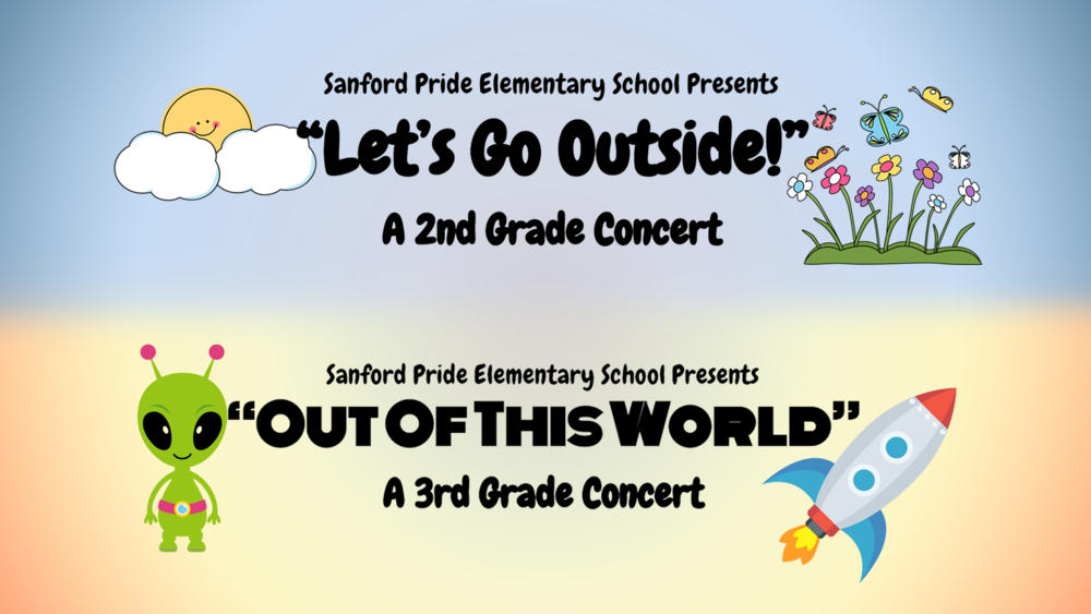 Pride Elementary 2nd and 3rd Grade Concerts Sanford School Department