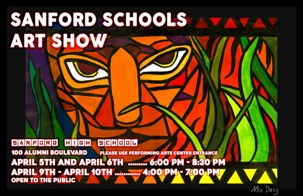 Sanford Schools Art Show