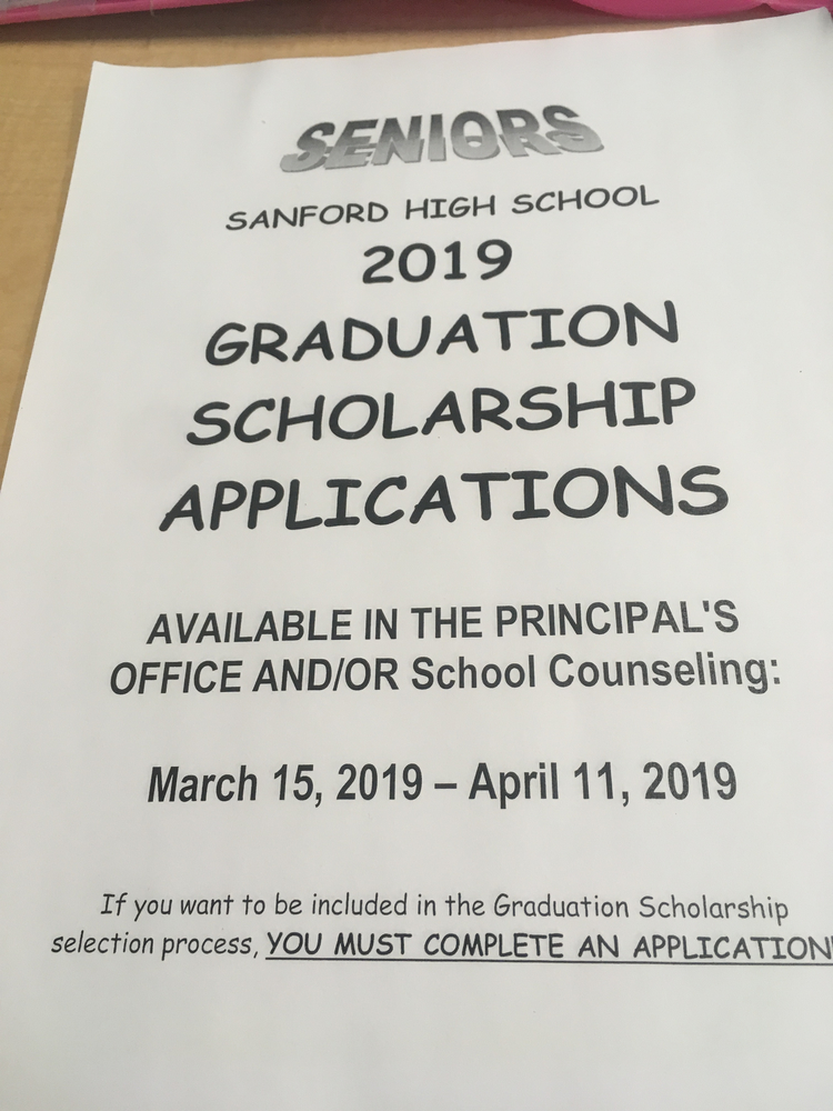 Senior Scholarships