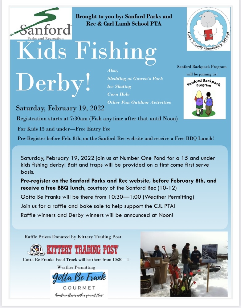 Ice Fishing Derby Flyer