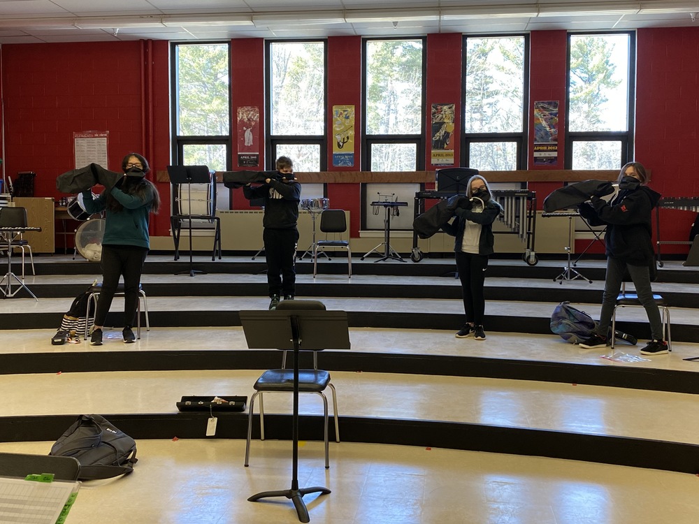 SMS Band Students finding their groove!!