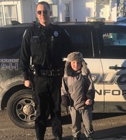 Police car ride