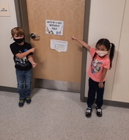 Spreading some cheer to our custodial team