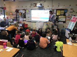 Mrs. Gillis’s Second Graders Enjoy CJL’s Health Fair