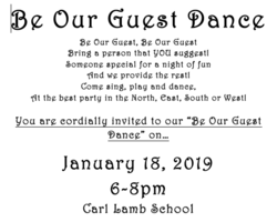 Be Our Guest Invitation