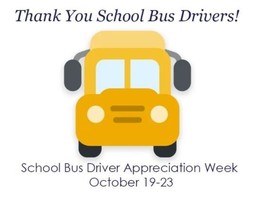 School Bus Driver Appreciation Week