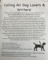 Dog Lovers Writing Contest