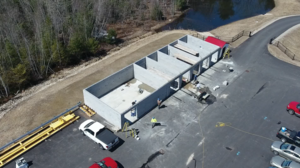 Storage Shed Walls Complete
