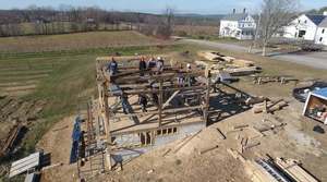 SRTC Students Raise the Barn