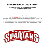 COVID-19 Return to School Guidelines for Students and Families
