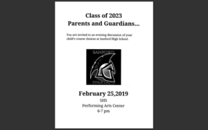 Class of 2023 Parent Meeting