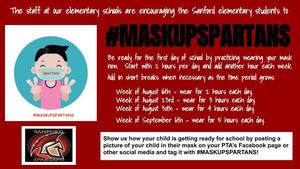 Elementary Mask Up Challenge