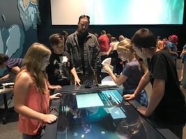 Scientific Research on the GMRI Field Trip!
