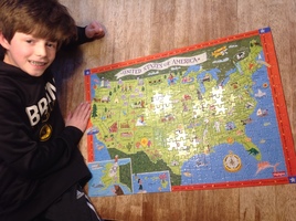 Our 5th Graders Learning at Home
