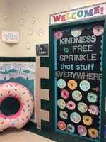 CJL's Kindness Door Decorating