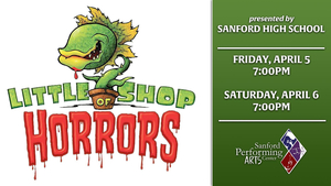 SHS Presents “LITTLE SHOP OF HORRORS” this Weekend