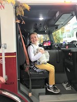 Firetruck Ride to School