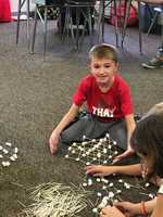 Cooper Jourdain Completes a STEM Challenge