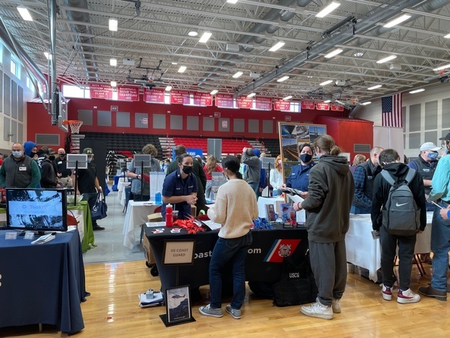 Coast Guard booth